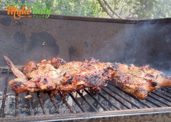 Juicy Grilled Whole Lemon Chicken