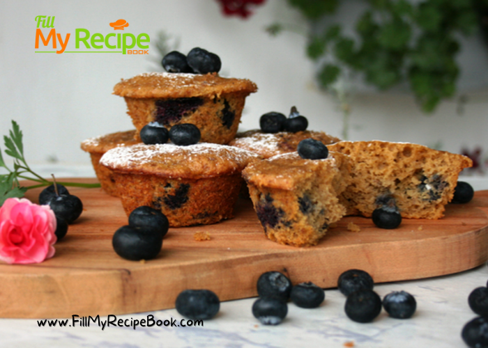 Tasty Banana Blueberry Muffins