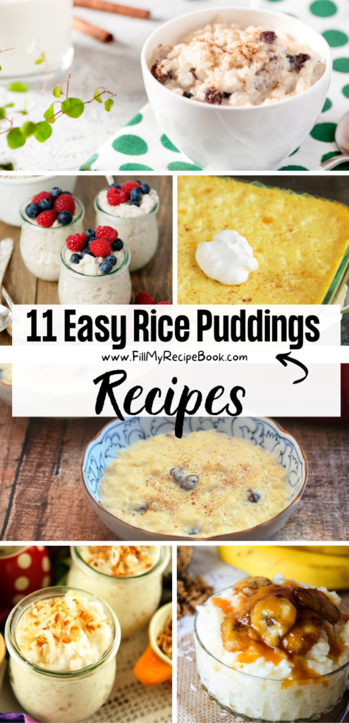 11 Easy Rice Puddings Recipes