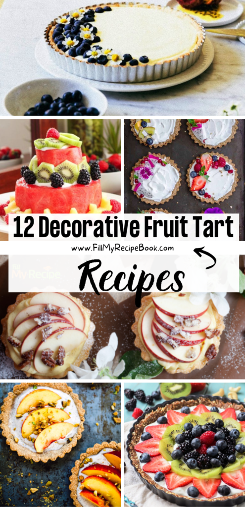 12 Decorative Fruit Tart Recipes