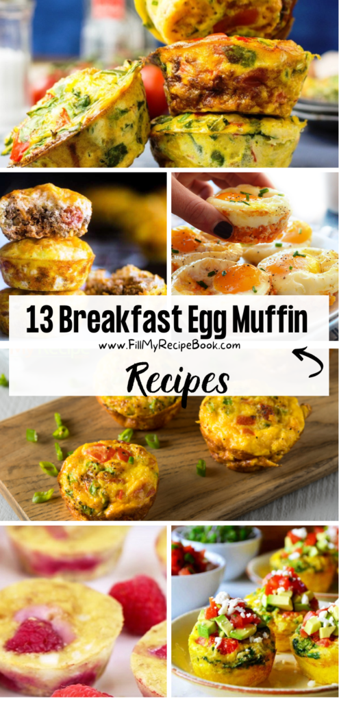 13 Breakfast Egg Muffin Recipes