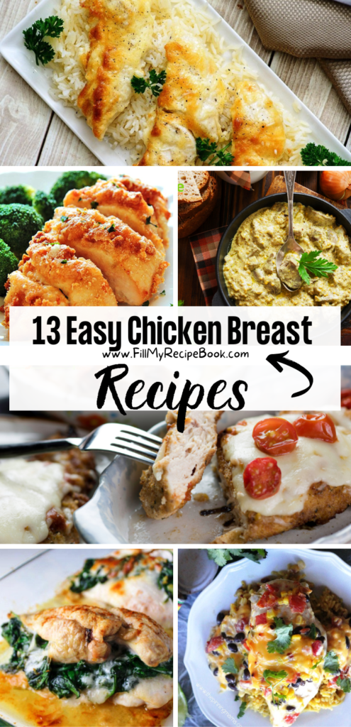13 Easy Chicken Breast Recipes