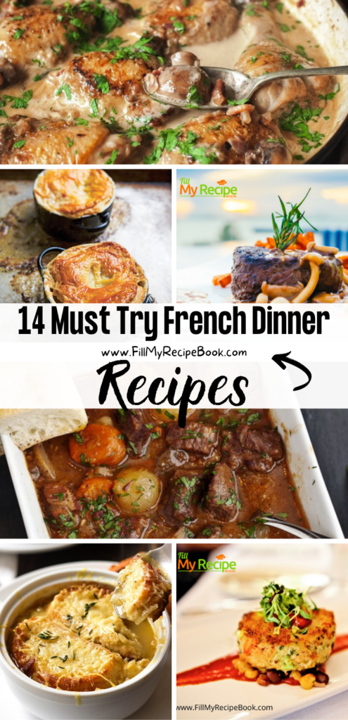 14 Must Try French Dinner Recipes