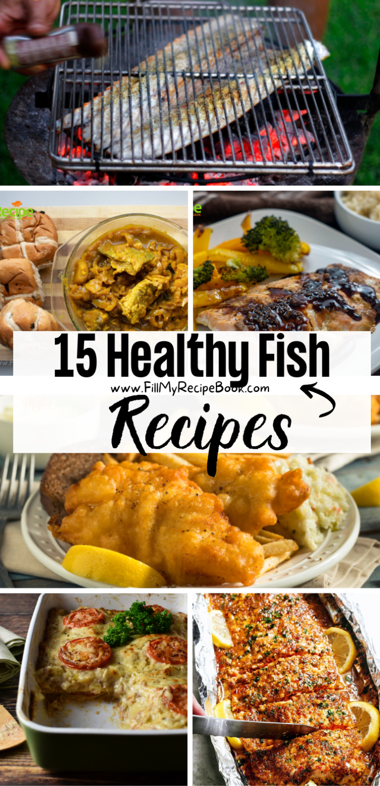 15 Healthy Fish Recipes - Fill My Recipe Book