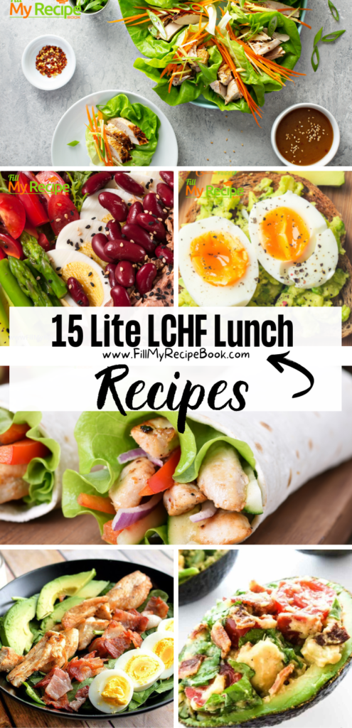 15 Lite LCHF Lunch Recipes - Fill My Recipe Book