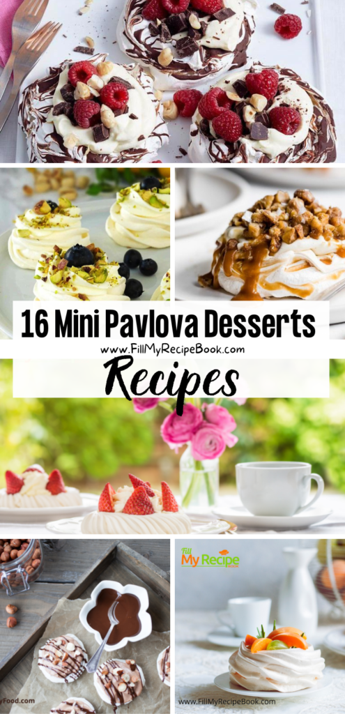 16 Mini Pavlova Desserts Recipes