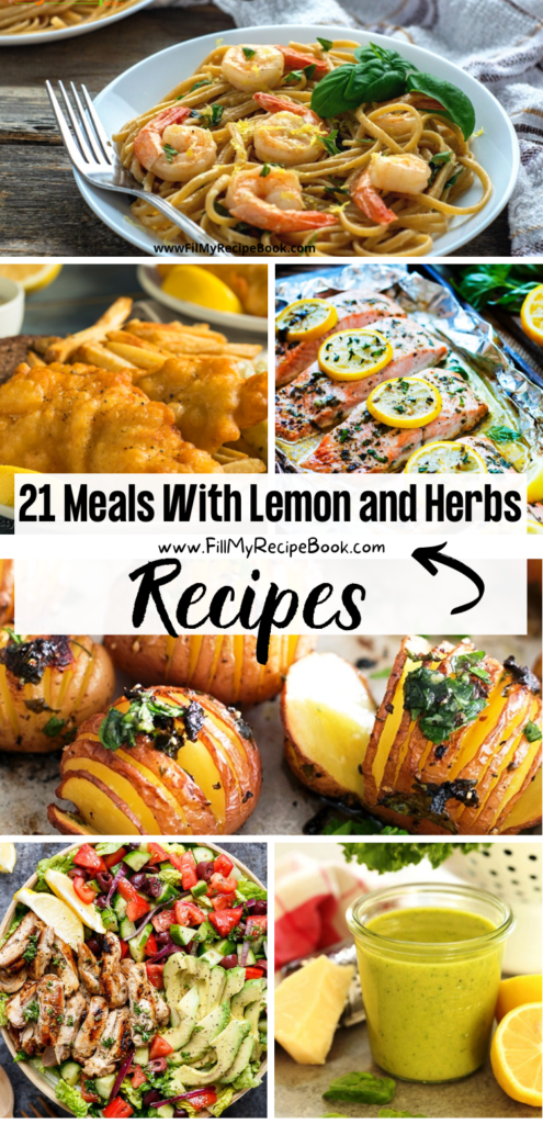 21 Meals With Lemon and Herbs Recipes
