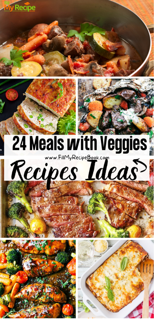 24 Meals with Veggies Recipes Ideas