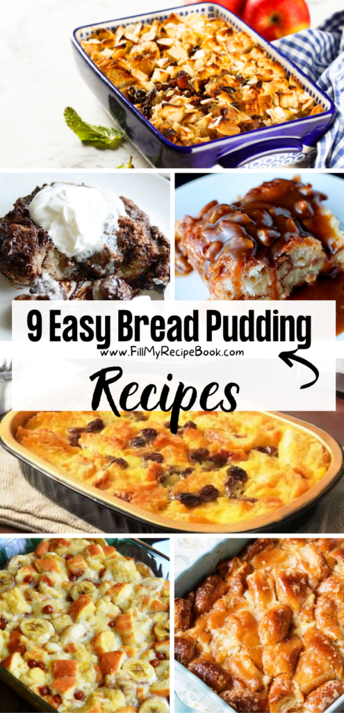 9 Easy Bread Pudding Recipes