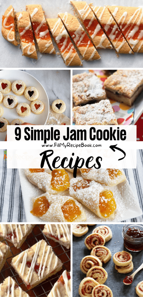 9 Simple Jam Cookie Recipes - Fill My Recipe Book