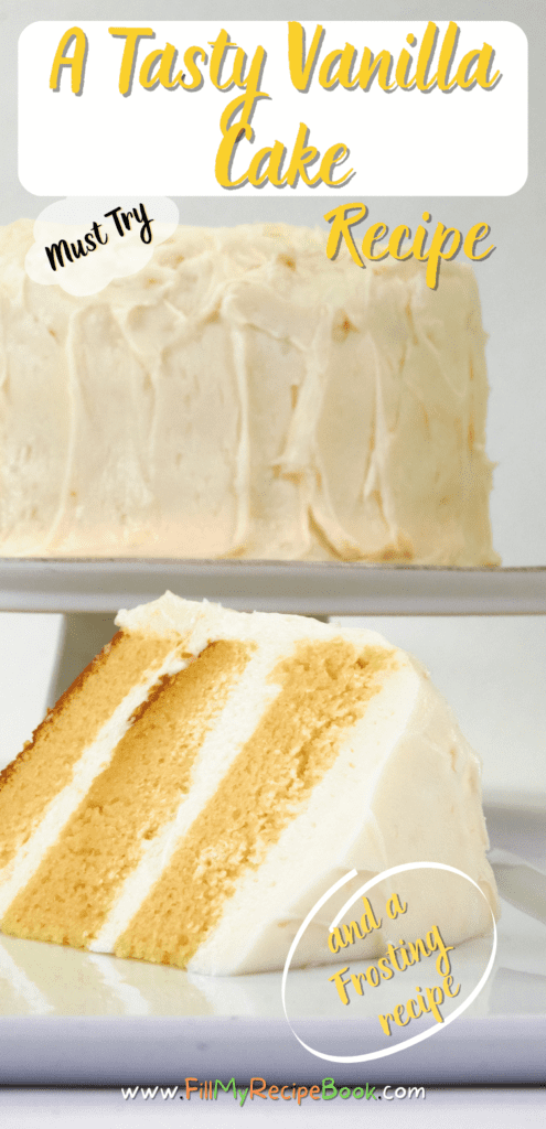 A Tasty Vanilla Cake