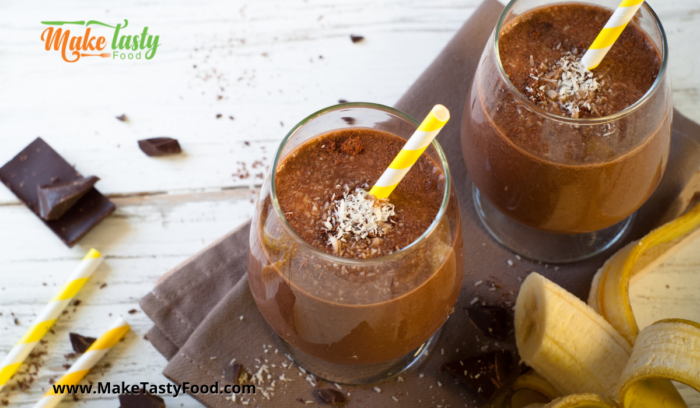 Chocolate Banana Breakfast Smoothie