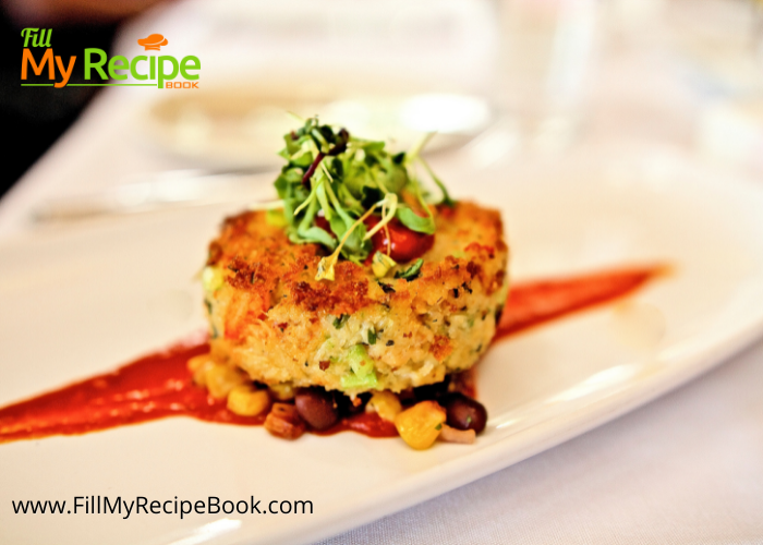 Crab Cake with Tomato Butter Sauce