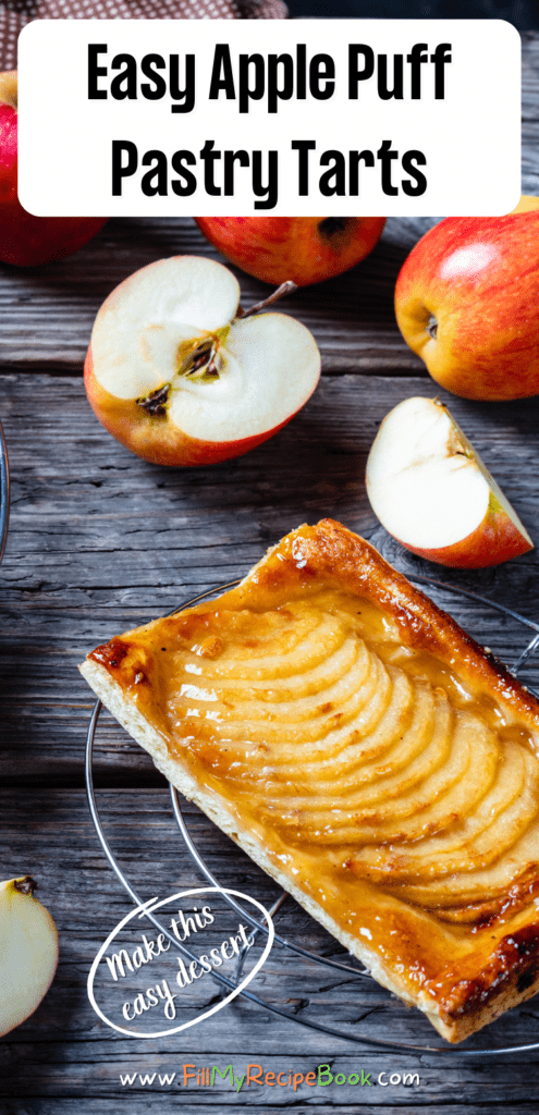 Easy Apple Puff Pastry Tarts