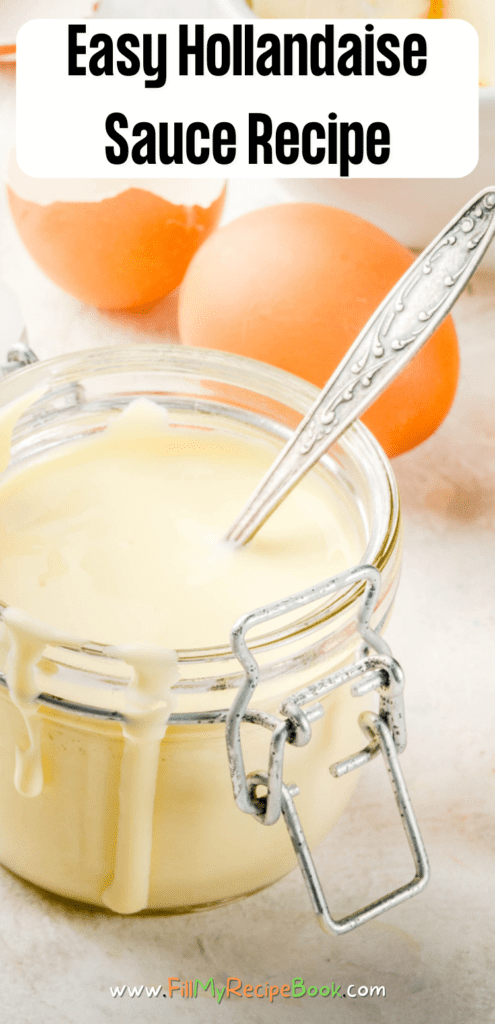 Easy Hollandaise Sauce Recipe