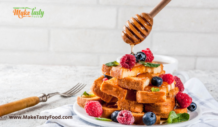 French Toast with Berries and Honey