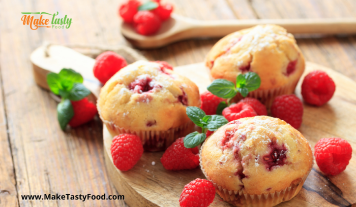 Fresh Homemade Raspberry Muffins