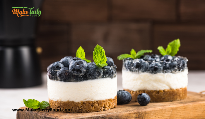 Mini Blueberry Cheesecake Tartlets