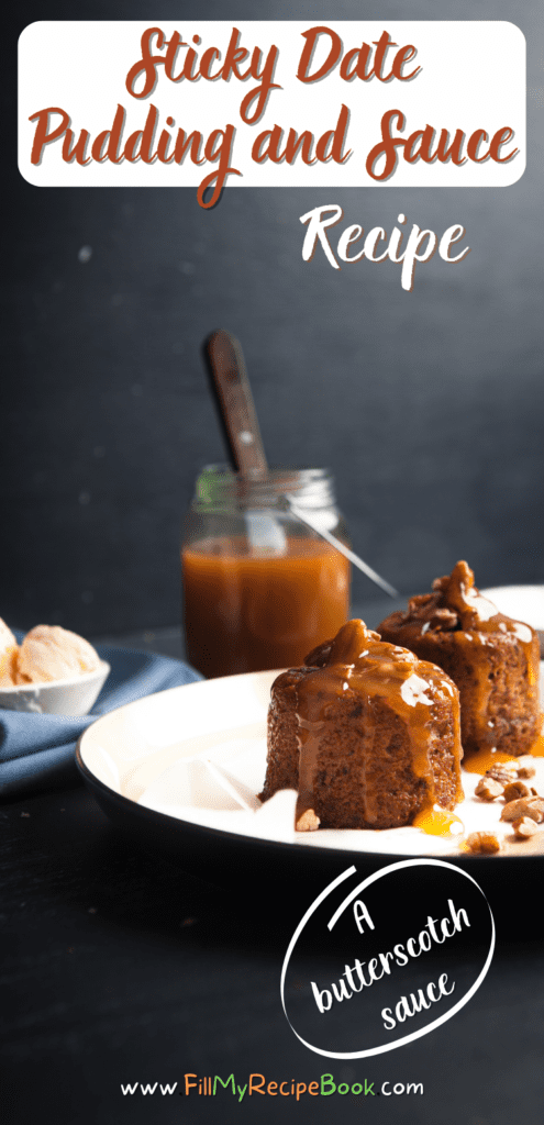 Sticky Date Pudding and Sauce 