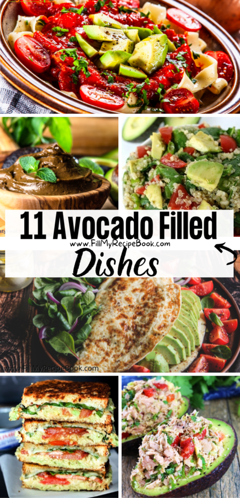 11 Avocado Filled dishes