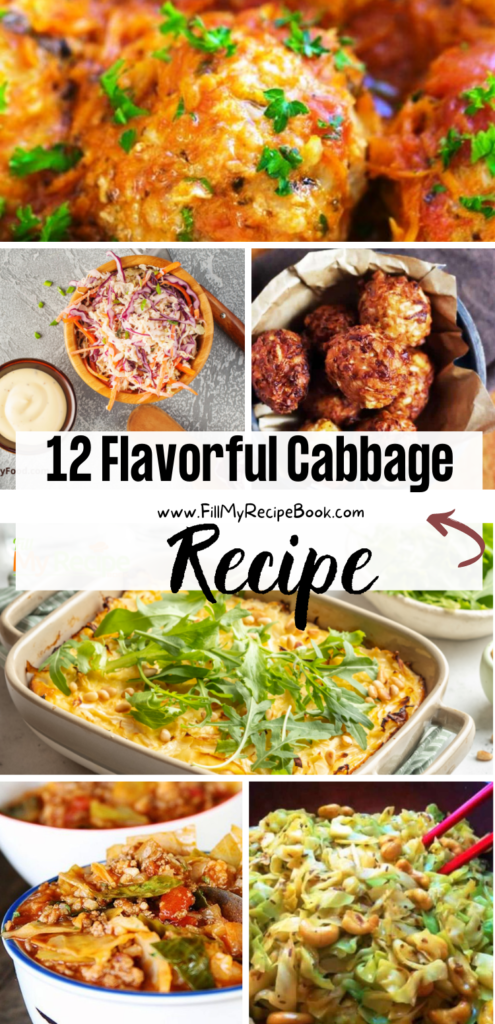 12 Flavorful Cabbage Recipes - Fill My Recipe Book