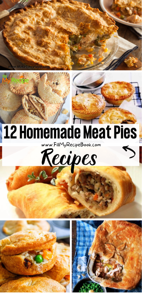 12 Homemade Meat Pies Recipes