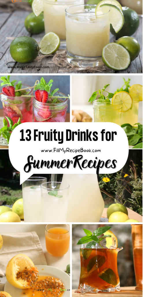 13 Fruity Drinks for Summer