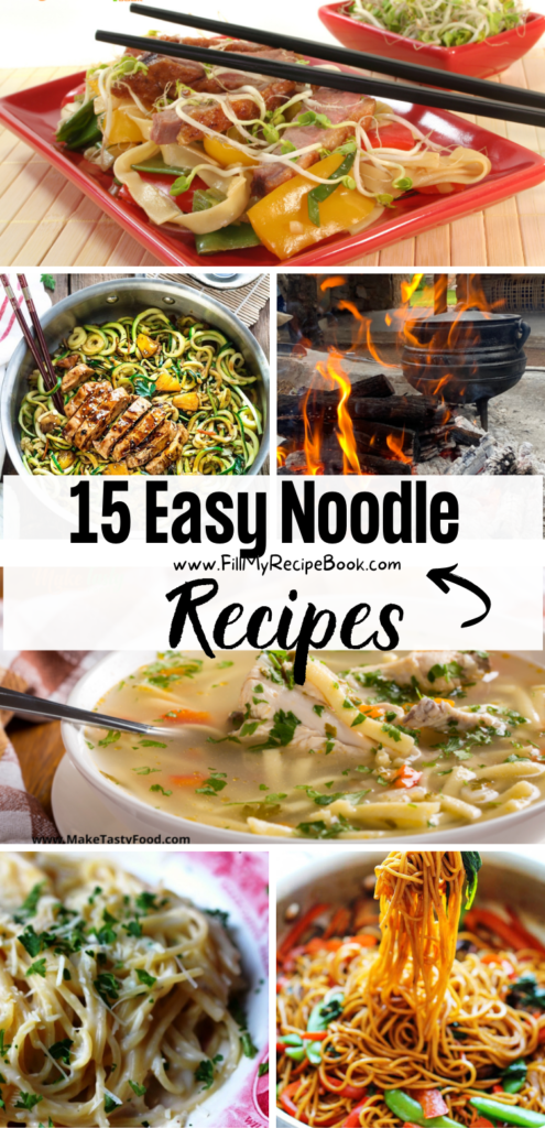 15 Easy Noodle Recipes