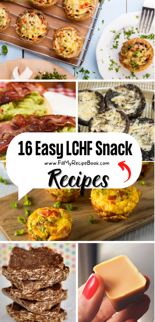 16 Easy LCHF Snack Recipes
