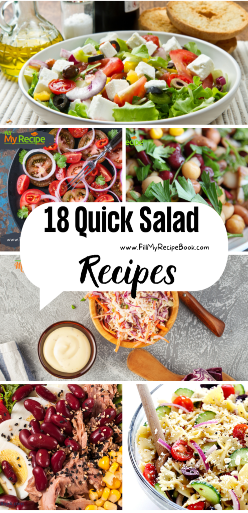 18 Quick Salad Recipes