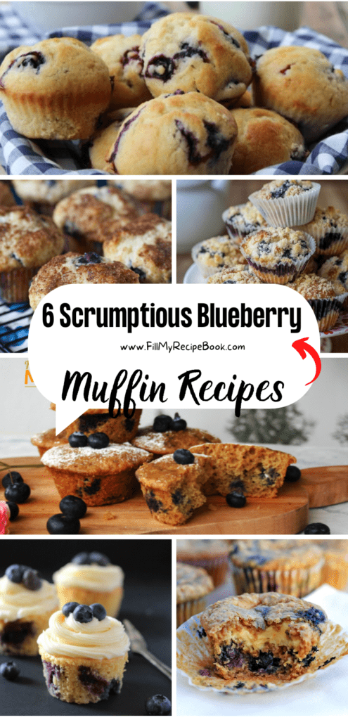 6 Scrumptious Blueberry Muffin Recipes
