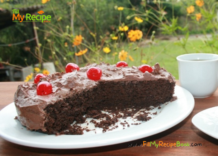 7 Min. Chocolate Cake