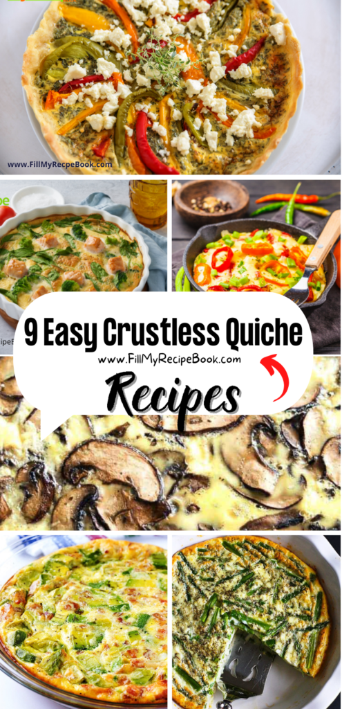 9 Easy Crustless Quiche Recipes