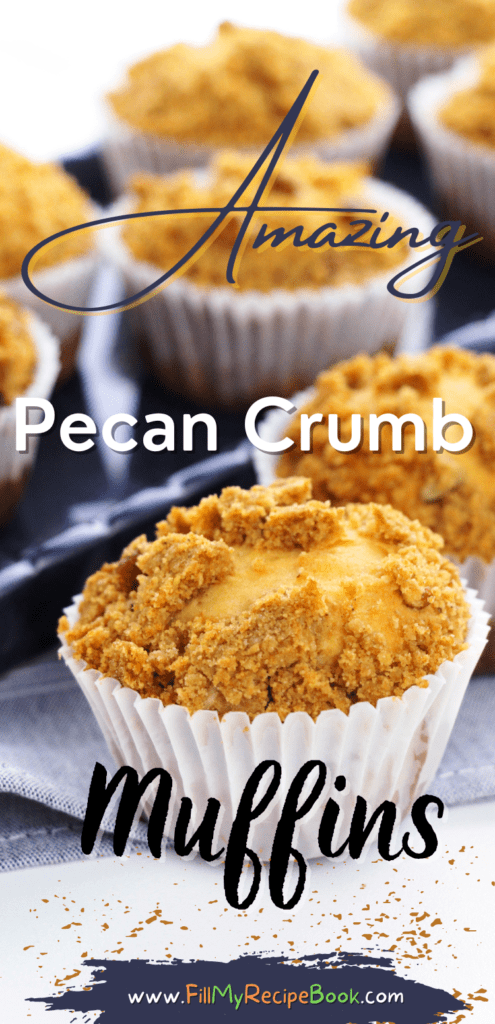 Amazing Pecan Crumb Muffins