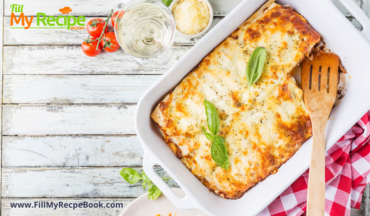 12 Lasagnas With a Difference Recipe Fill My Recipe Book