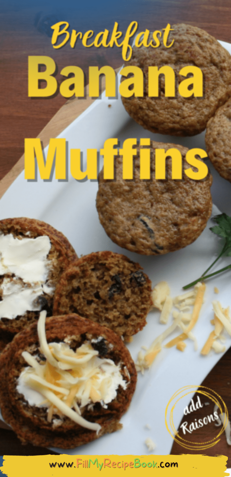 Breakfast Banana Muffins Fill My Recipe Book