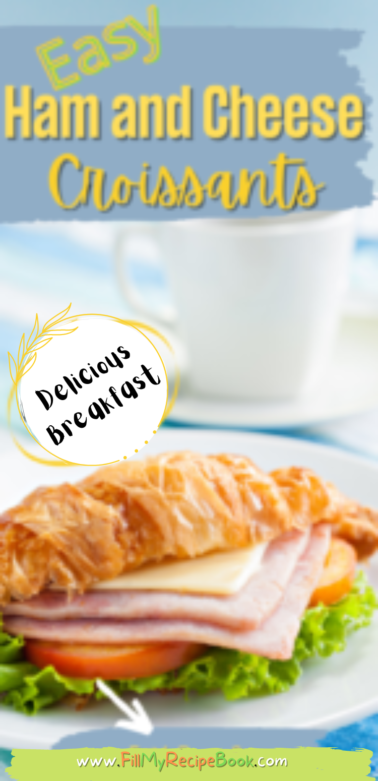 Easy Ham and Cheese Croissants