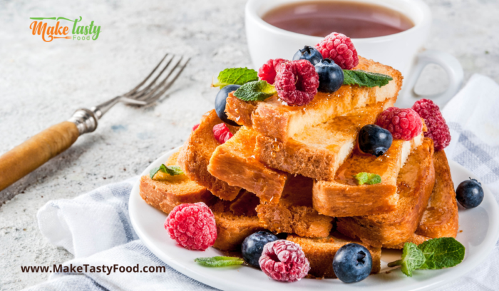 French Toast with Berries and Honey