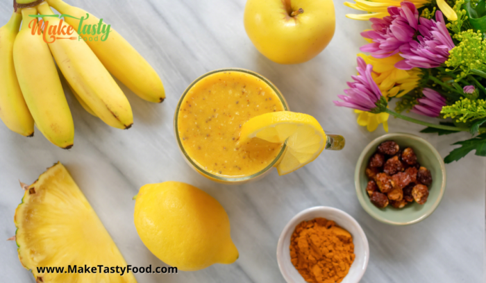 Healthy Gut Soothing Turmeric Smoothie