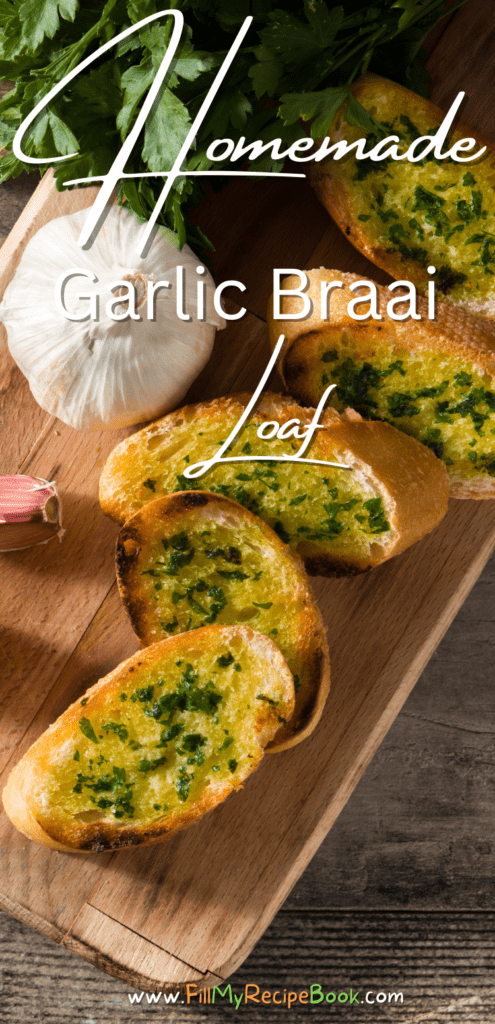 Homemade Garlic Braai Loaf