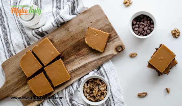 Peanut and Caramel Brownies