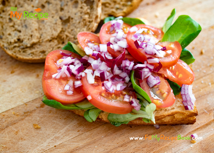 Simple Tomato and onion salad