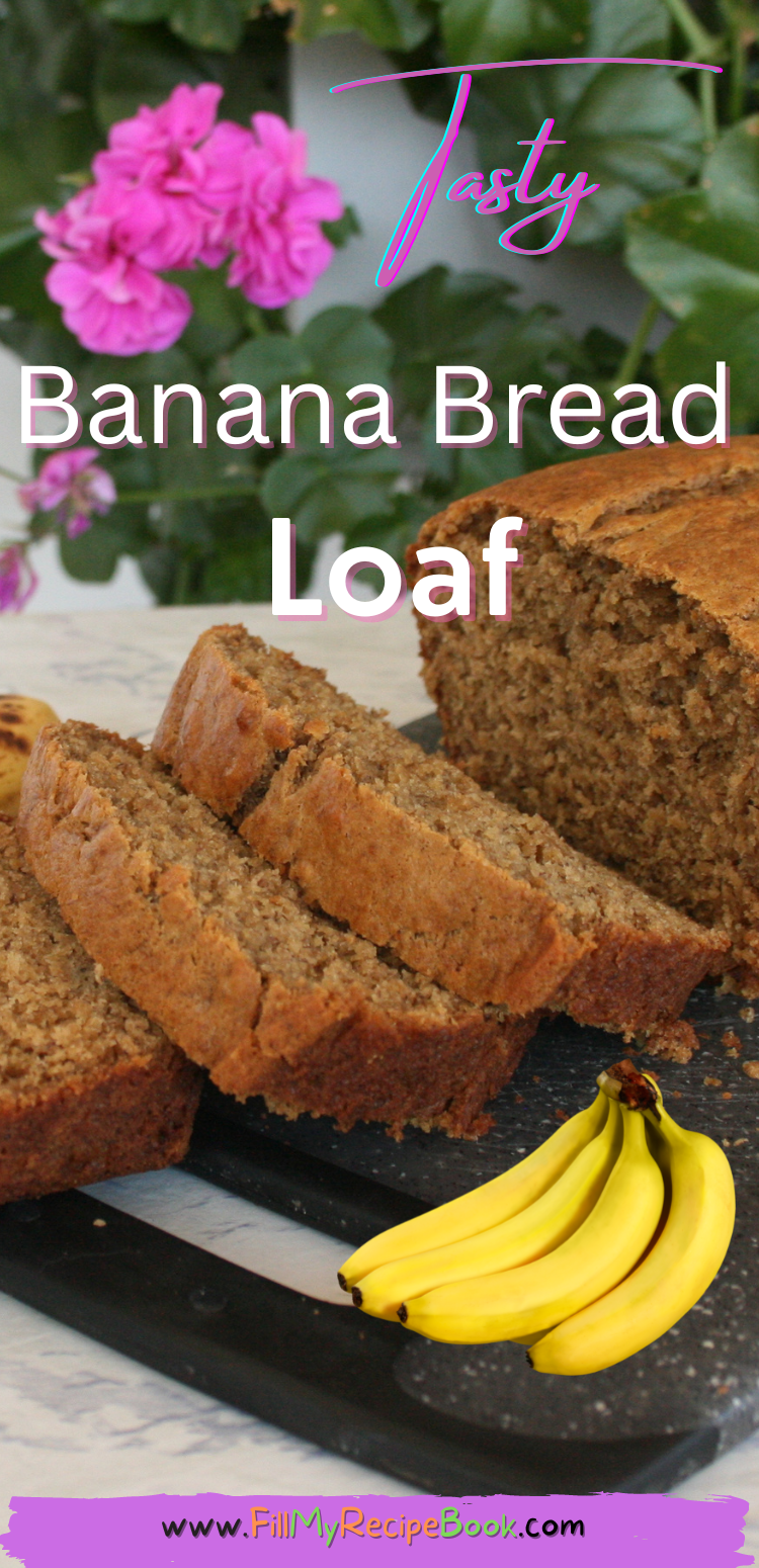 Tasty Banana Bread Loaf Fill My Recipe Book
