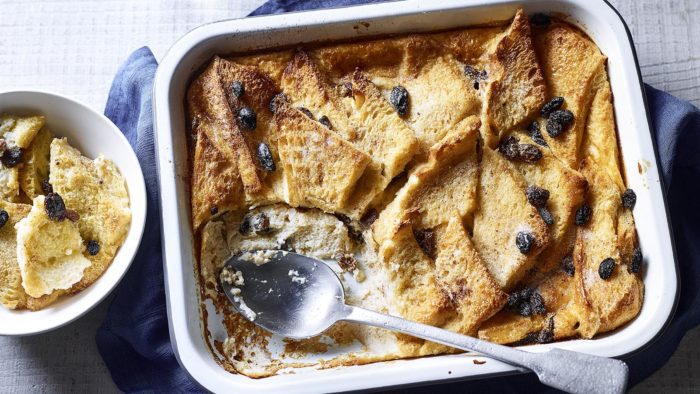 Bread and butter pudding