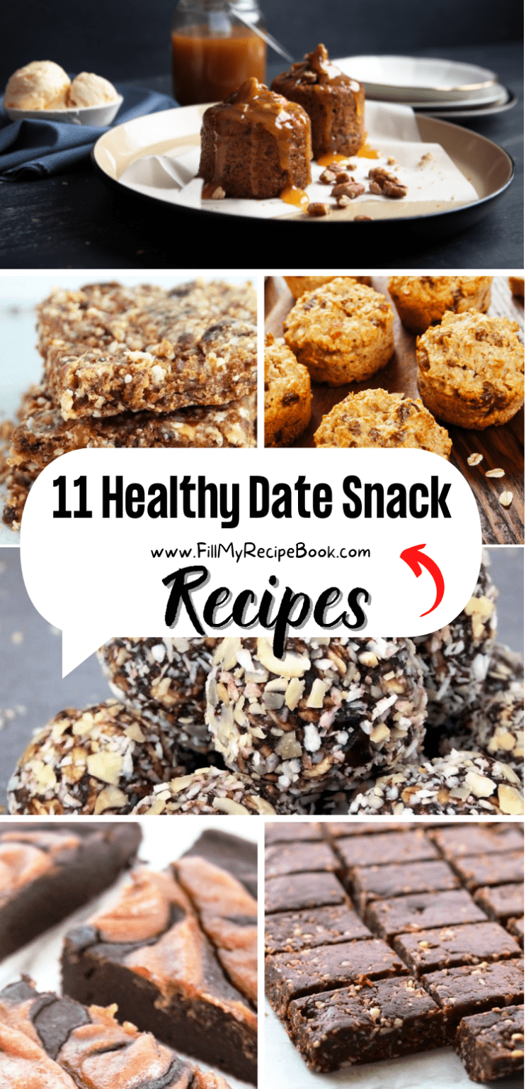 11 Healthy Date Snack Recipes Fill My Recipe Book