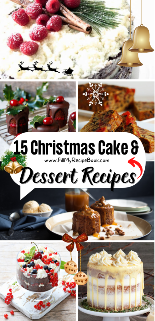 15 Christmas Cake & Dessert Recipes