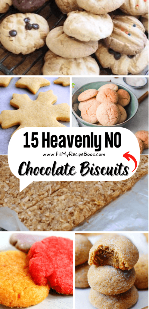 15 Heavenly NO Chocolate Biscuits
