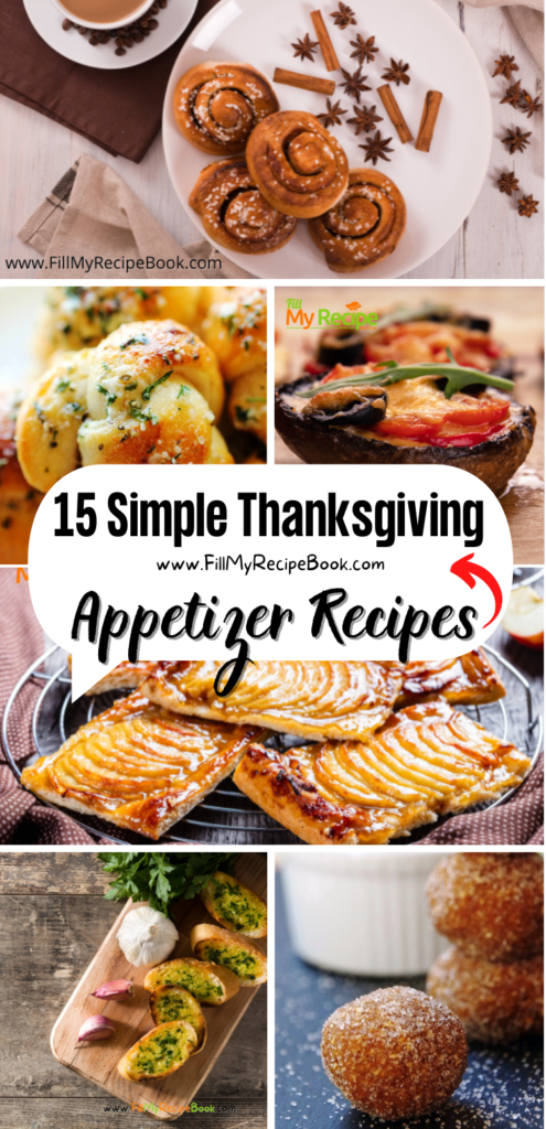 15 Simple Thanksgiving Appetizer Recipes
