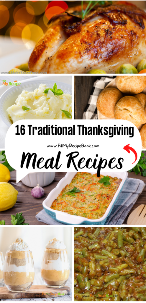 16 Traditional Thanksgiving Meal Recipes