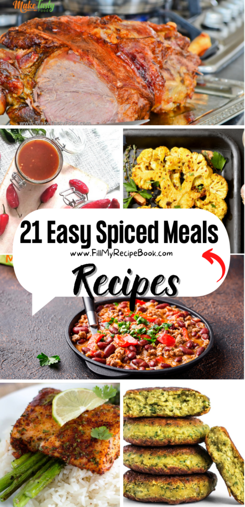 21 Easy Spiced Meals Recipes